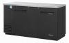 Two Door Solid Black - 69.1" - cu/ft 23